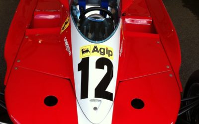 La Photo de la couv : Ferrari 126C