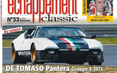 La De Tomaso Pantera fait la une