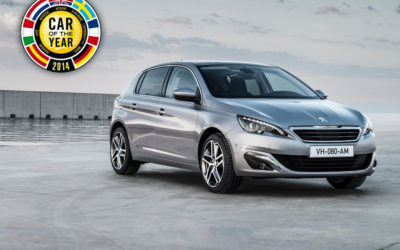 la Peugeot 308 voiture de l’année 2014