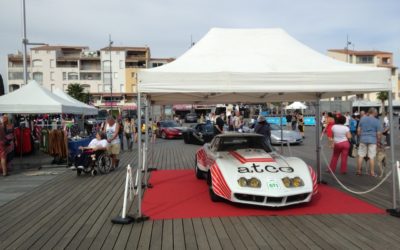 Plus de 40 Chevrolet Corvettes au Cap D’Agde