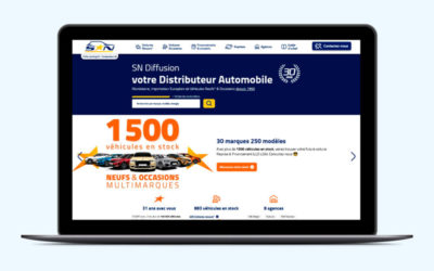 Un nouveau site internet pour SN Diffusion