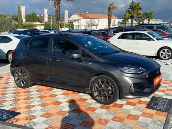 Ford FIESTA 1.0 95 BV6 FLEXFUEL ETHANOL ST-LINE Caméra JA 17" 1° main - Photo 3
