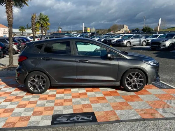 Ford FIESTA 1.0 95 BV6 FLEXFUEL ETHANOL ST-LINE Caméra JA 17" 1° main - Photo 4