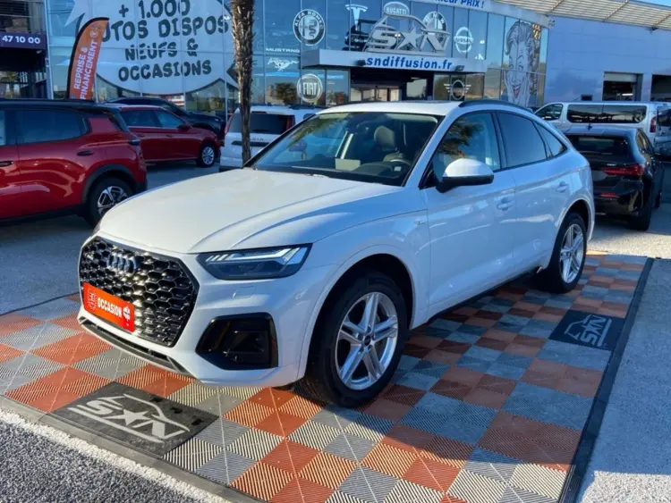 Audi Q5 SPORTBACK 40 TDI 204 QUATTRO S-Tronic S LINE Ext GPS Caméra JA 19" Black Pack