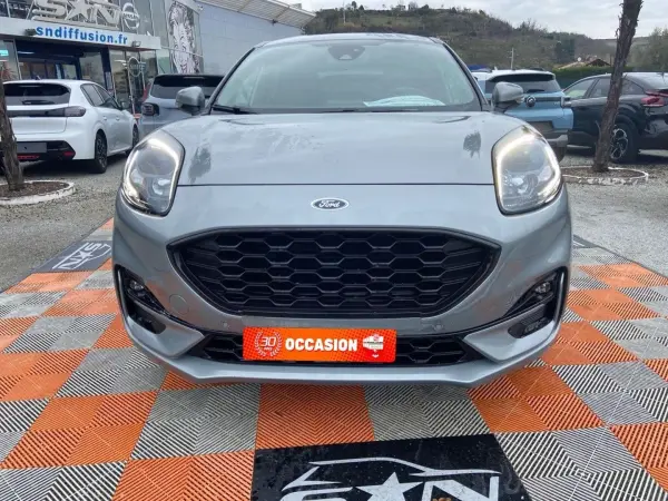 Ford PUMA 1.0 ECOBOOST 155 MHEV POWERSHIFT ST LINE GPS Caméra Hayon JA 17" - Photo 2