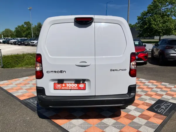 Citroën BERLINGO FOURGON NEW XL BlueHDi 100 BV6 950 kg Ecran Caméra Pack Chantier Pte Lat. Kit Bois 3 PL - Photo 5