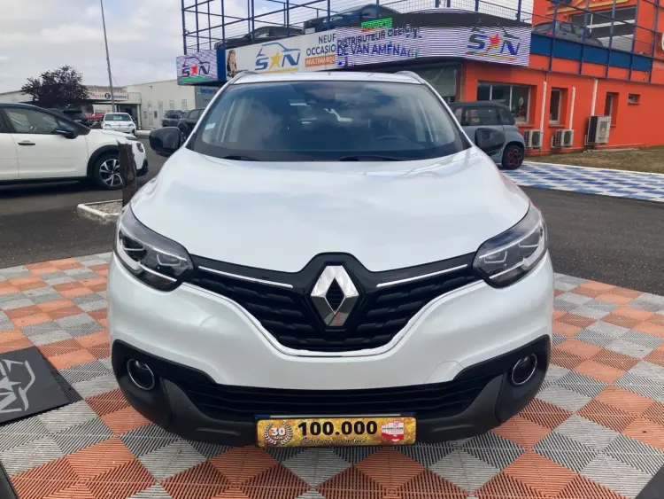 Renault KADJAR 1.5 DCI 110 BV6 HYPNOTIC CUIR GPS Caméra JA 19" Noires