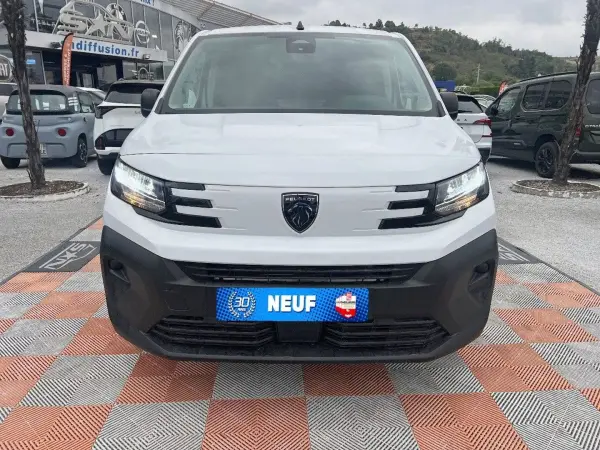 Peugeot PARTNER FOURGON M BlueHDi 100 BV6 Ecran 10" Caméra 3 Places 18300HT - Photo 2