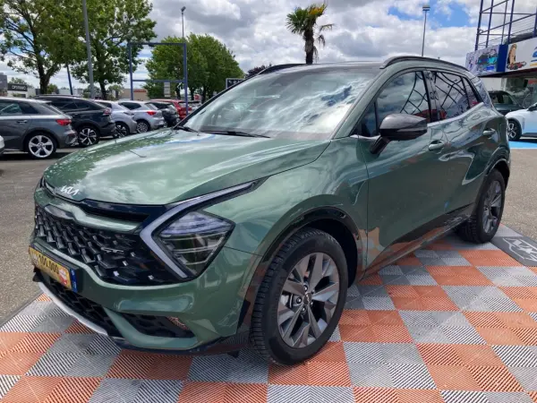 Kia SPORTAGE 1.6 T-GDI HEV 230 BVA6 4x4 GT LINE PREMIUM CUIR Toit Caméra 360° 1°Main - Photo 2