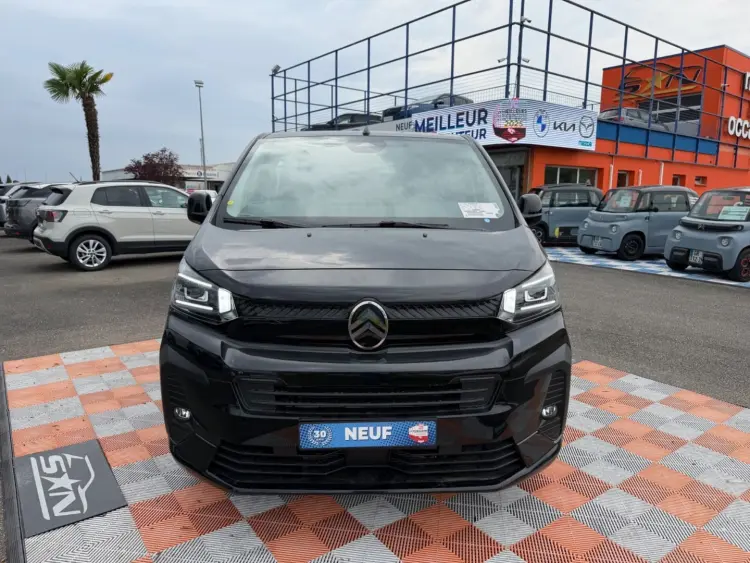 Citroën JUMPY DOUBLE CABINE 2.2 BlueHDi 180 EAT8 M PACK LOOK et CITY LEDS Caméra 2 Ptes Lat.