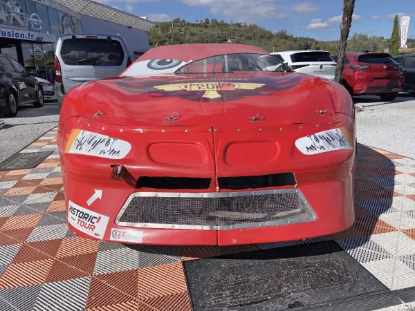 NASCAR NASCAR COVERING FLASH MCQUEEN - Photo 2