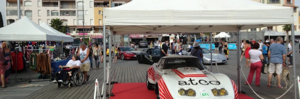 Plus de 40 Chevrolet Corvettes au Cap D’Agde
