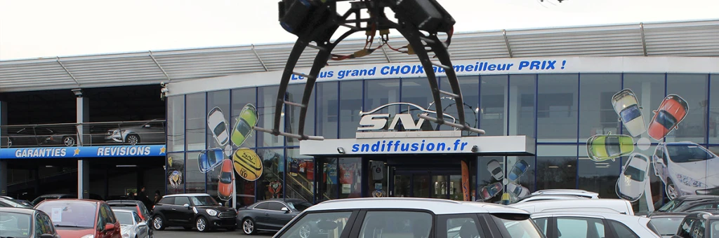 SN Diffusion va proposer la livraison de véhicules par Drones !