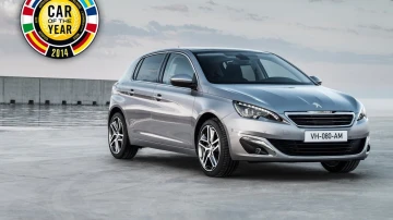 la Peugeot 308 voiture de l’année 2014