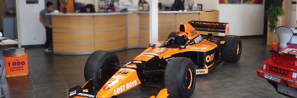 Une Formule 1 à SN Diffusion