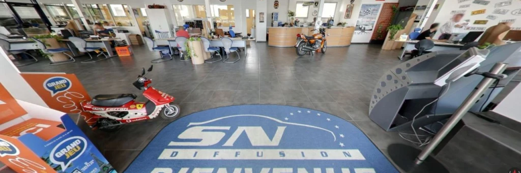 Visitez SN Diffusion en 360° avec Google Street View