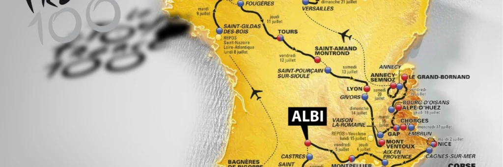 Le Tour de France à ALBI